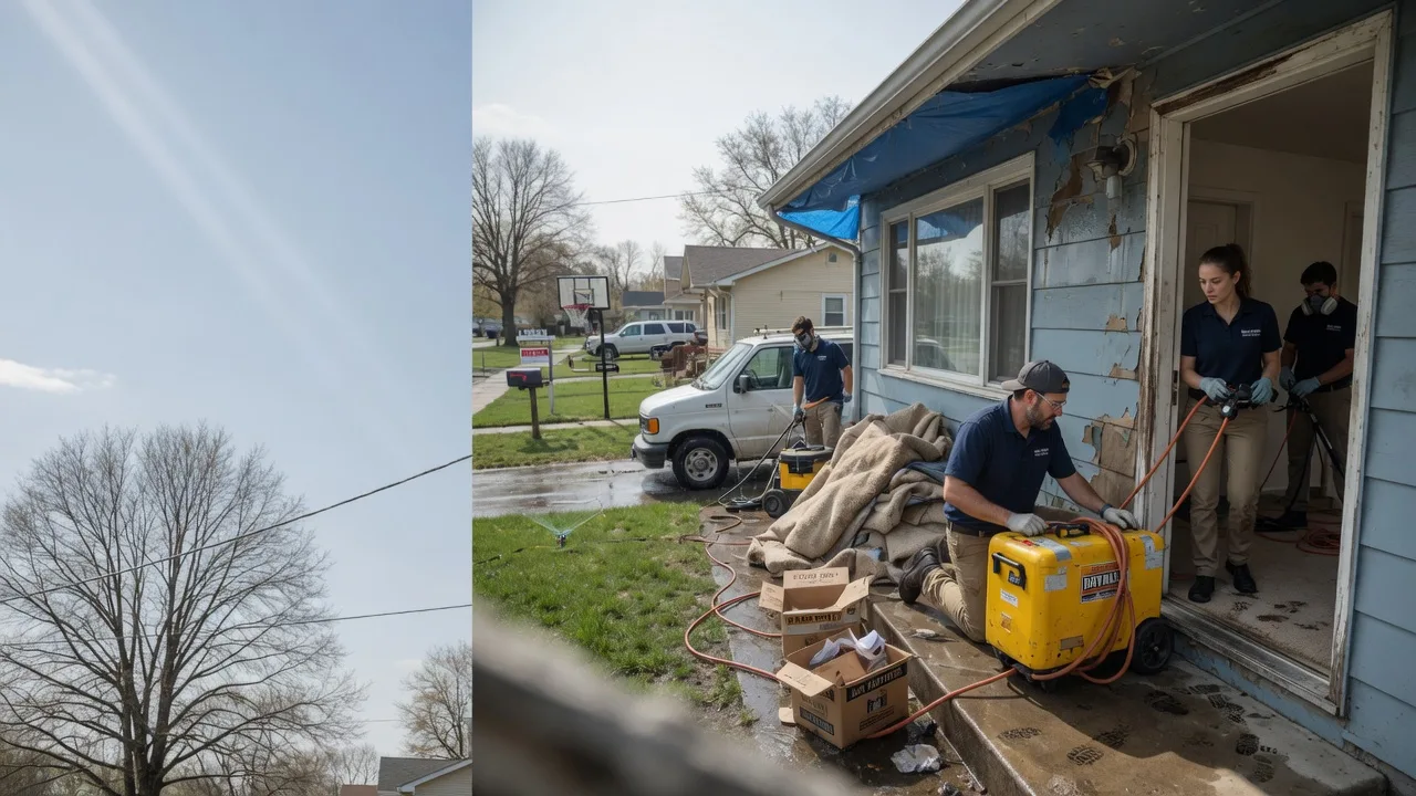 Basement Flood Cleanup in Briggs, TX near me